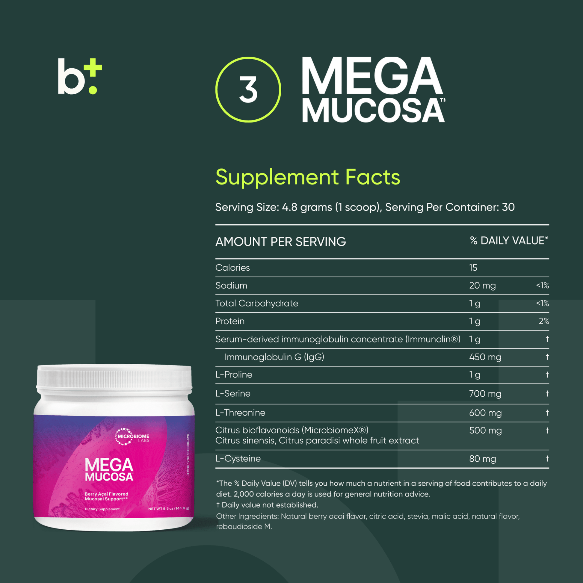 Total Gut Restoration™ Kit 3 - MICROBIOME LABS - B. Health Shop
