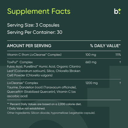 ToxinPul™ Detox Formula - Researched Nutritionals - B. Health Shop