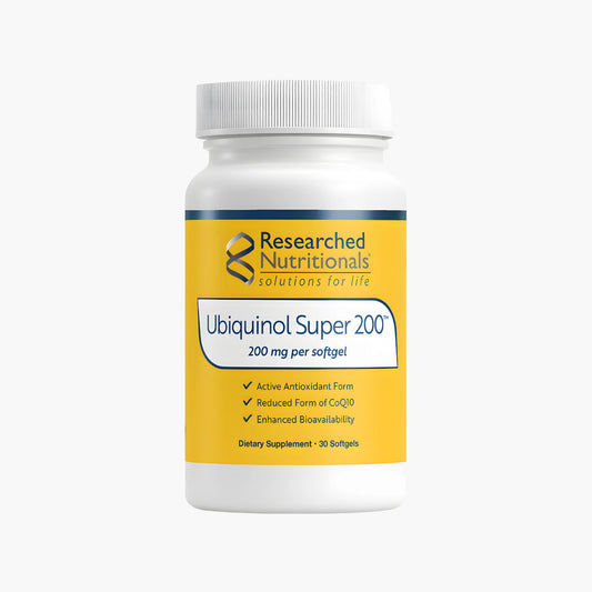 Ubiquinol Super 200™ - Researched Nutritionals - B. Health Shop