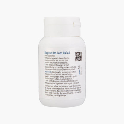 Uro Caps PAC40 - BIOGENA - B. Health Shop