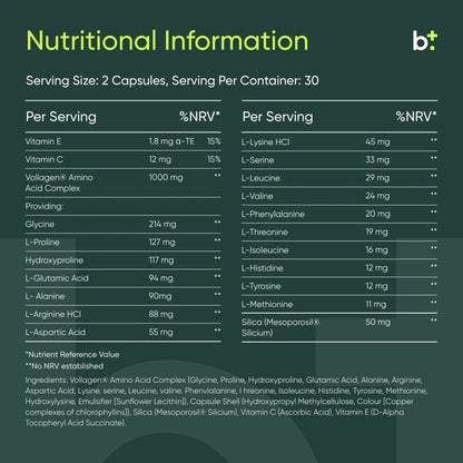 Vegan Collagen Booster - Edible Health - B. Health Shop
