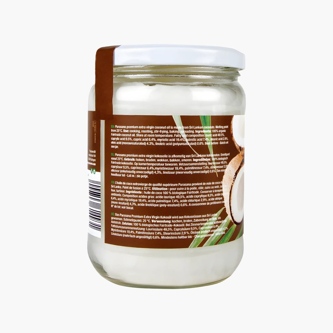 Virgin Coconut Oil - purasana - B. Health Shop