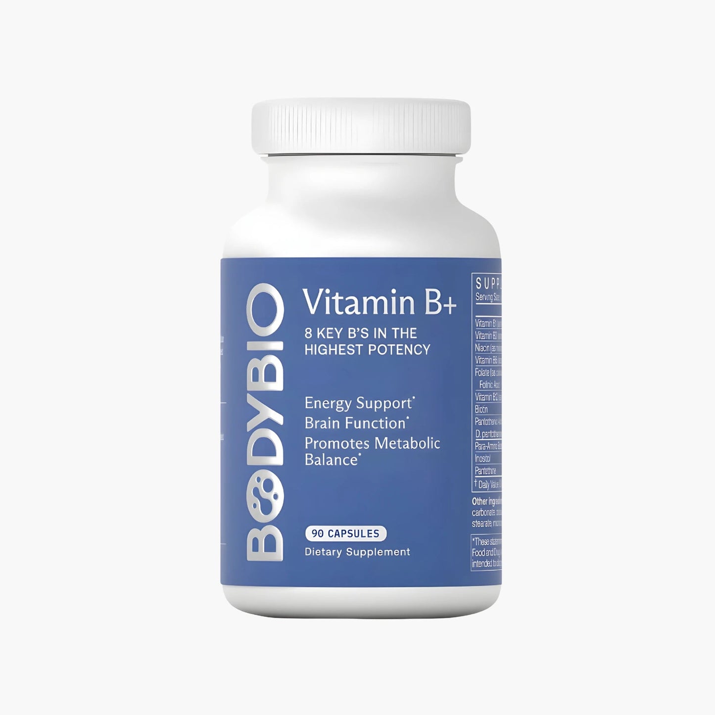BodyBio Vitamin B+ - Hi-Potency B Complex Supplement – B. Health Shop
