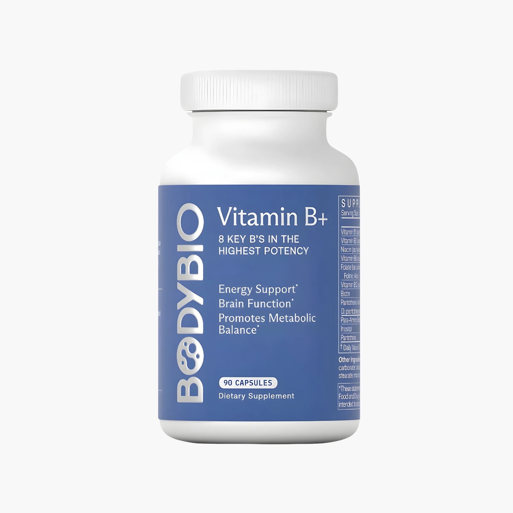 BodyBio Vitamin B+ - Hi-Potency B Complex Supplement – B. Health Shop