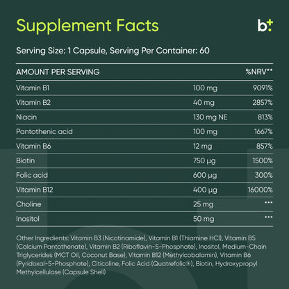 Vitamin B Complex - Moleqlar - B. Health Shop