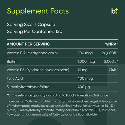Vitamin B12 mse 500mcg - mse MitoMed - B. Health Shop