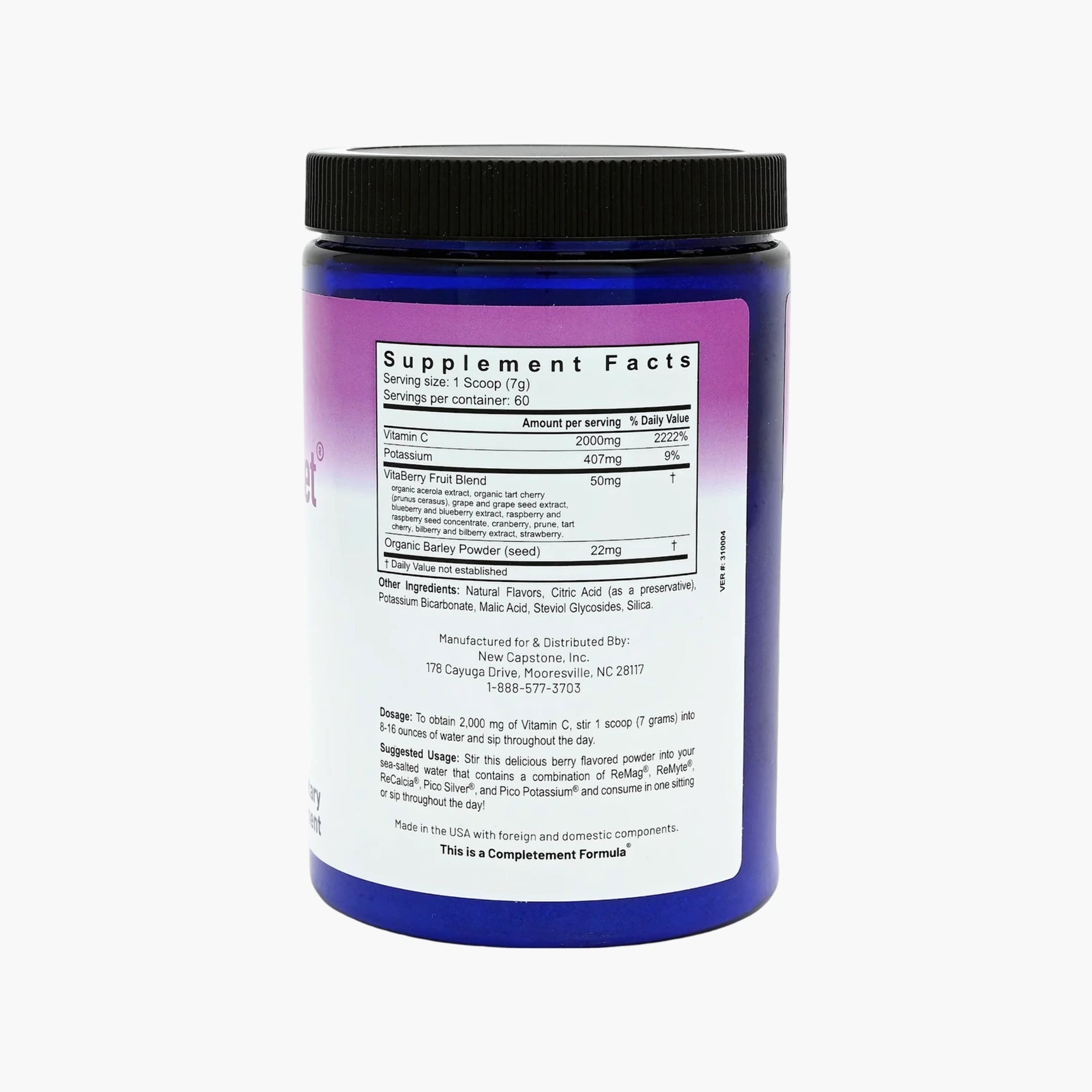 Vitamin C ReSet® Powder - RnA ReSet - B. Health Shop