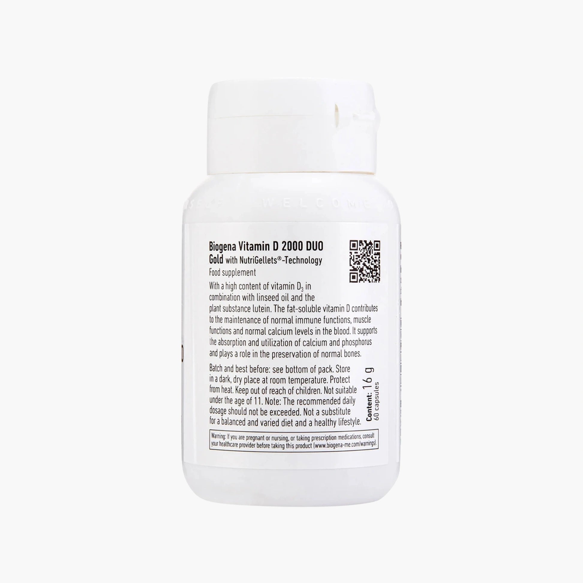 Vitamin D 2000 DUO Gold - BIOGENA - B. Health Shop