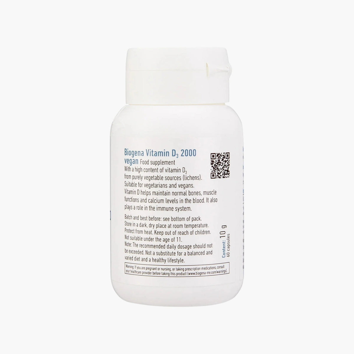 Vitamin D3 2000 Vegan - BIOGENA - B. Health Shop