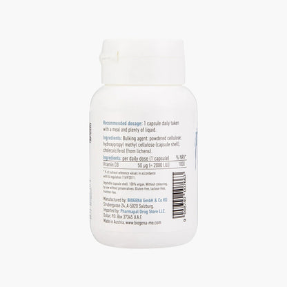 Vitamin D3 2000 Vegan - BIOGENA - B. Health Shop
