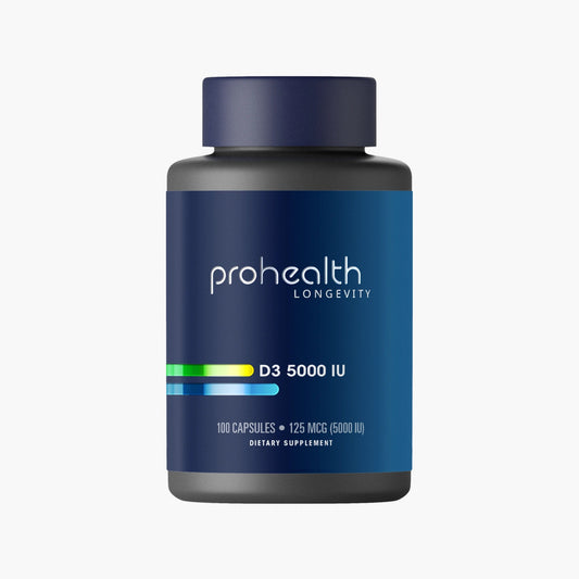 Vitamin D3 5000 IU - ProHealth - B. Health Shop