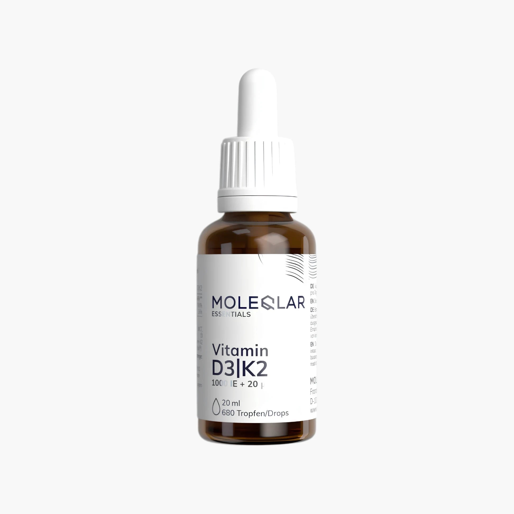 Vitamin D3 K2 Drops - Moleqlar - B. Health Shop