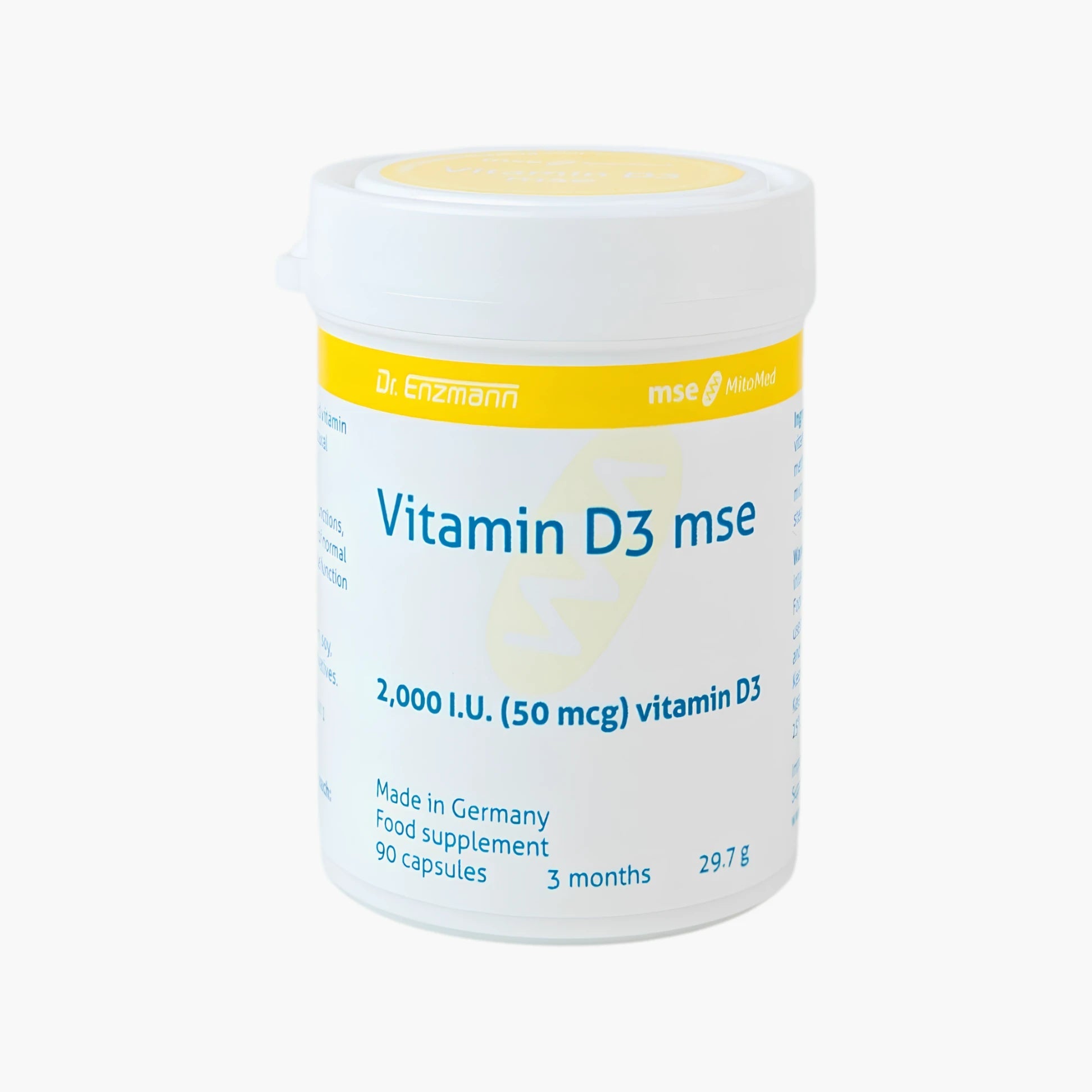Vitamin D3 mse 2000 IU - mse MitoMed - B. Health Shop