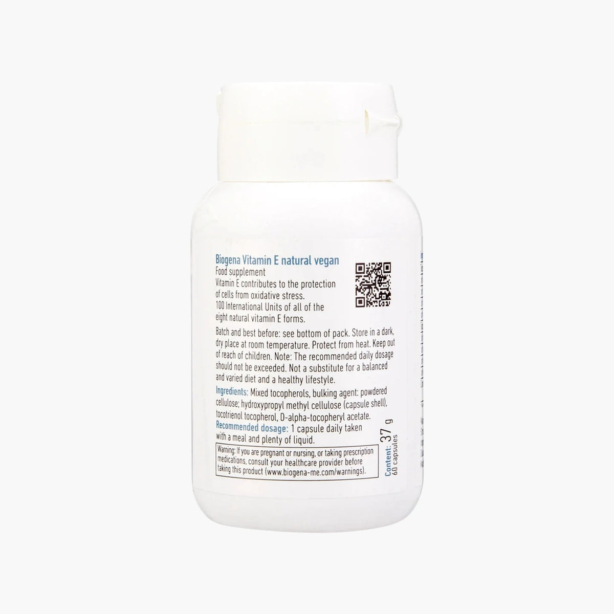 Vitamin E Natural Vegan - BIOGENA - B. Health Shop