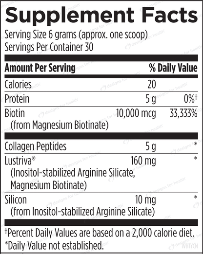 Whole Beauty Collagen™ - Design Health - B. Health Shop