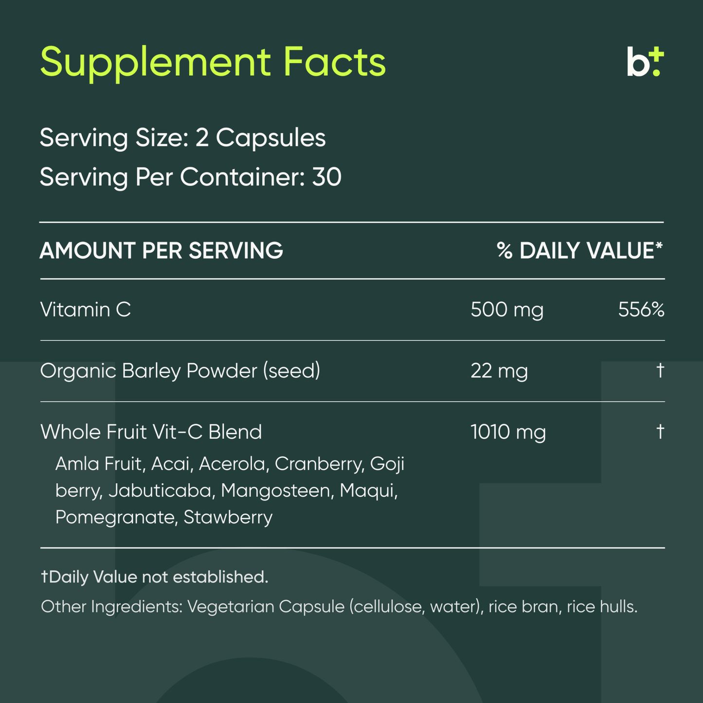 Whole C ReSet® - RnA ReSet - B. Health Shop