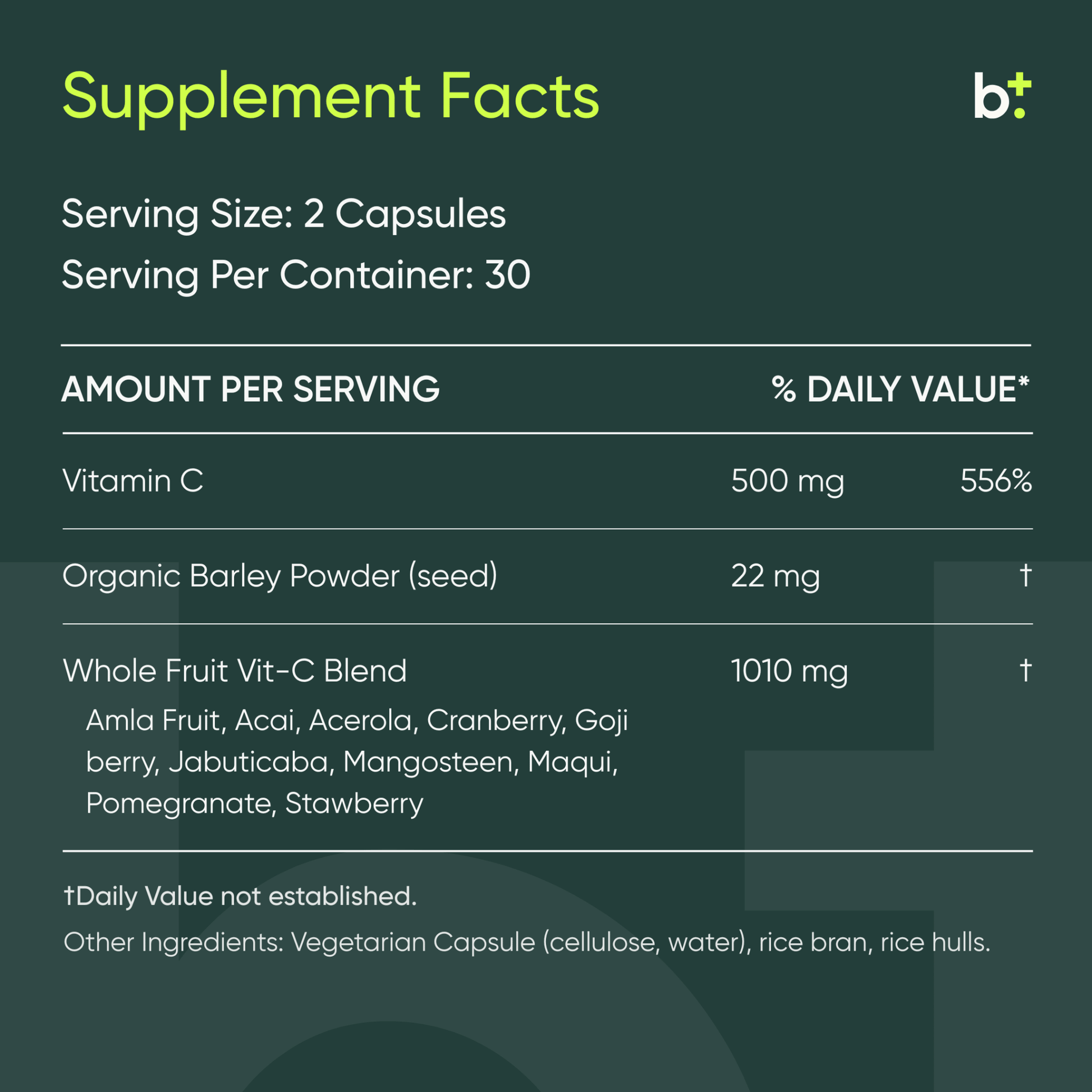 Whole C ReSet® - RnA ReSet - B. Health Shop