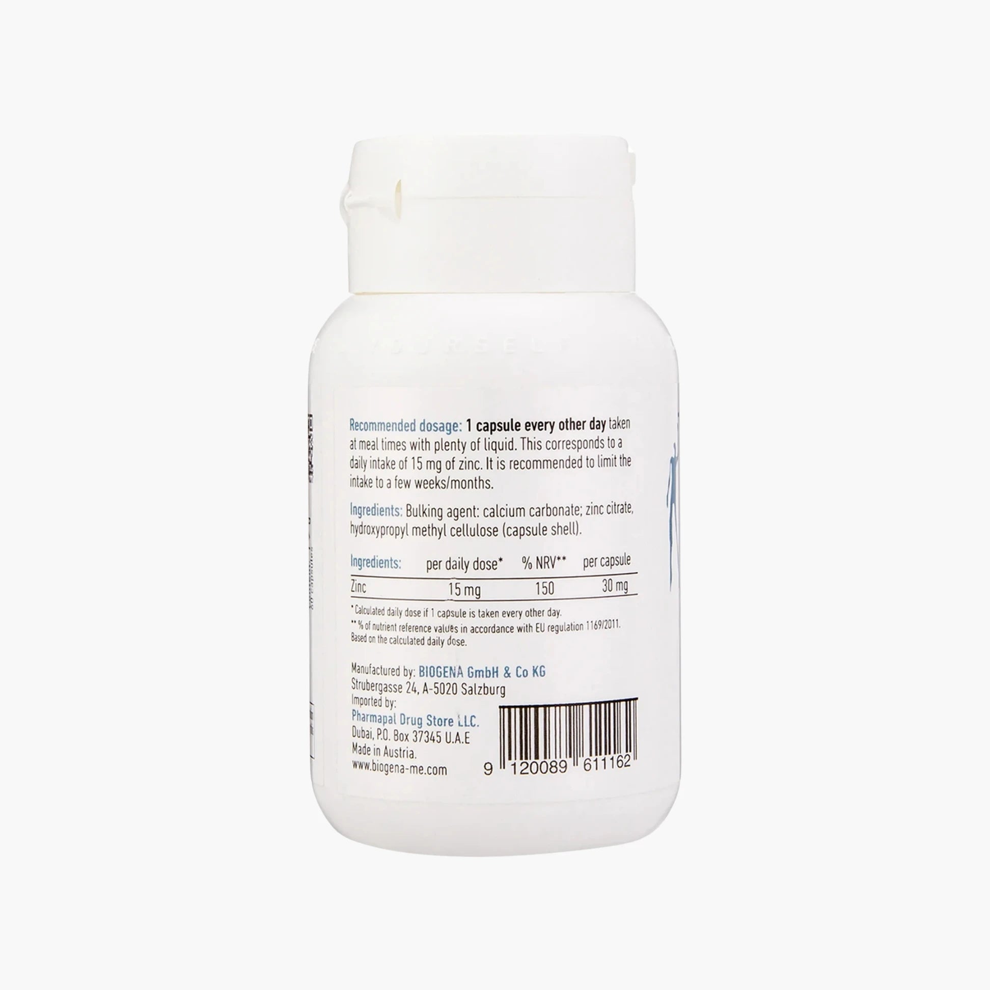Zinc Citrate 30 - BIOGENA - B. Health Shop