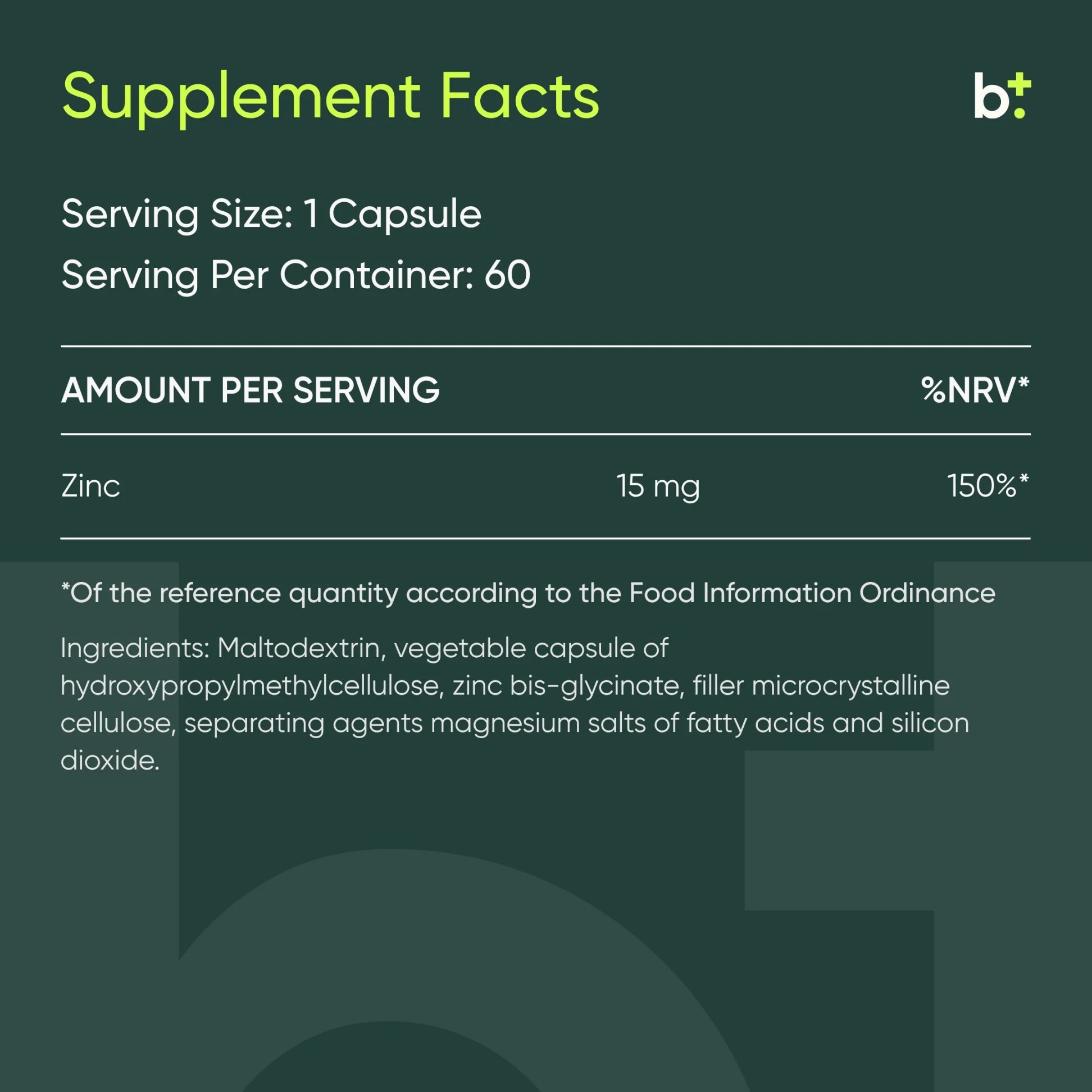 ZinkoMit Zinc - mse MitoMed - B. Health Shop
