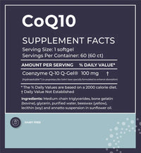 CoQ10 Softgel (as Q-Gel®100% hydrosoluble)