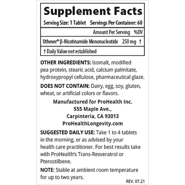 ProHealth - NMN Pro SUSTAINED RELEASE Tablets