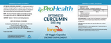 Prohealth - Optimized Curcumin Longvida® Capsules