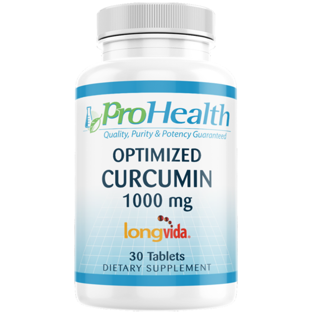 Prohealth - Optimized Curcumin Longvida® Tablets Supports Overall ...