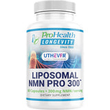 Liposomal NMN Pro 300™ - Lipo Uthever® NMN, Trans-Resveratrol, TMG, 60 capsules