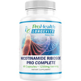 Nicotinamide Riboside Pro Complete - 500 mg NIAGEN®, 500 mg Trans-Resveratrol, 250 mg TMG, 60 capsules