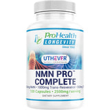 NMN Pro™ Complete capsules - Uthever® NMN, Trans-Resveratrol, TMG - 120 capsules