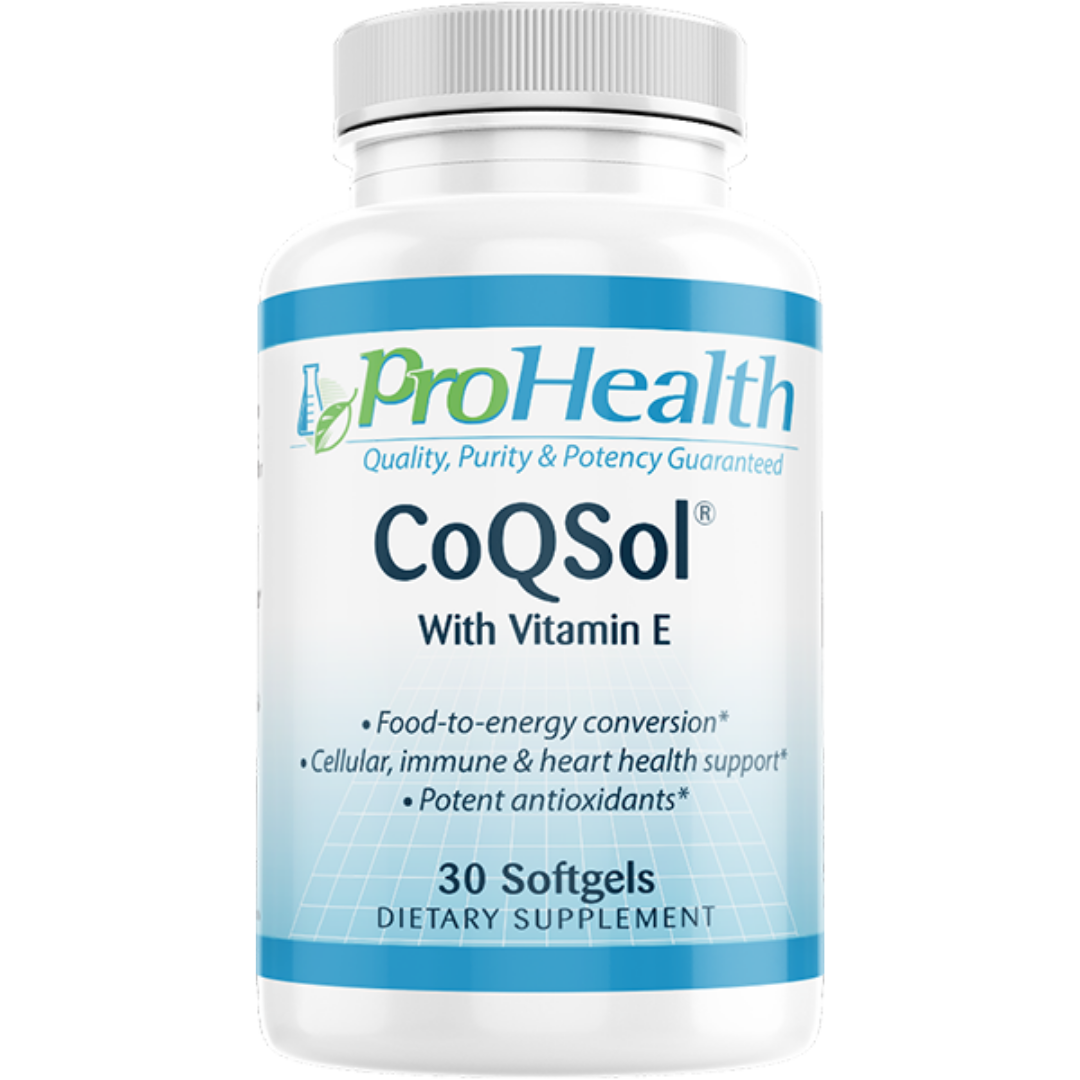 CoQSol With Vitamin E 