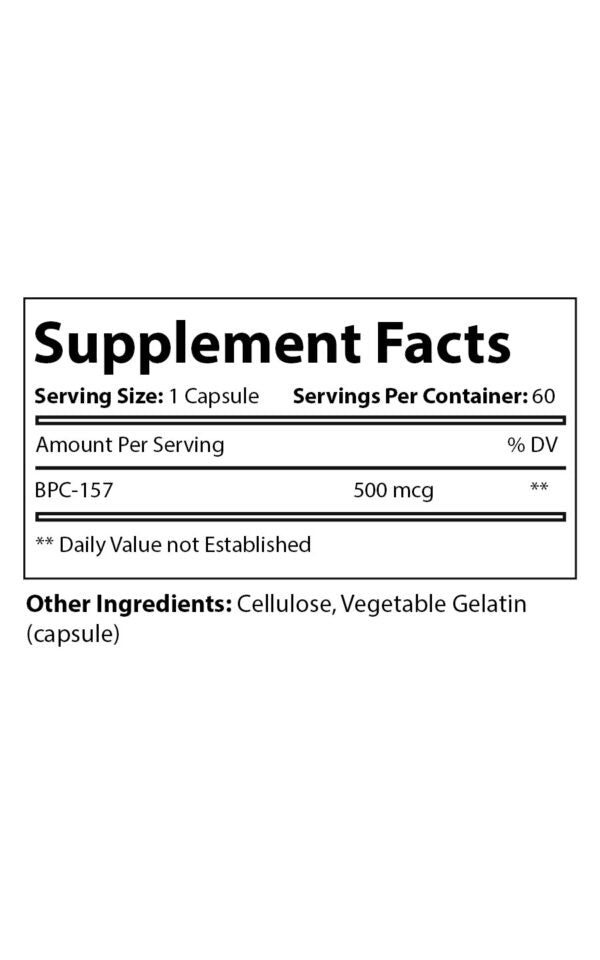 bpc 157 (Body Protection Compound)(60 CAPSULES) - B. Health