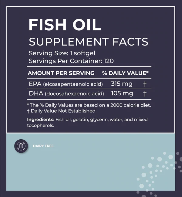 Omega 3 - Fish Oil (Capsules)