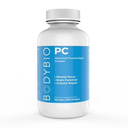 BodyBio PC (Phosphatidylcholine) Softgels