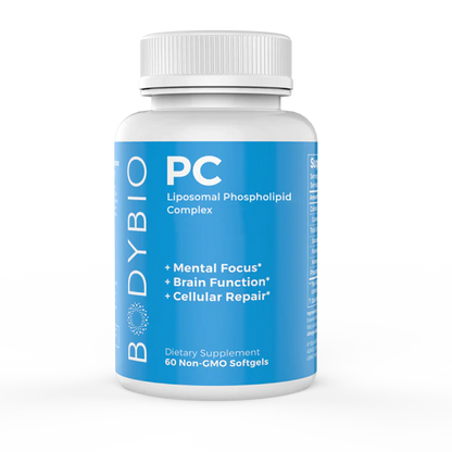 BodyBio PC (Phosphatidylcholine) Softgels