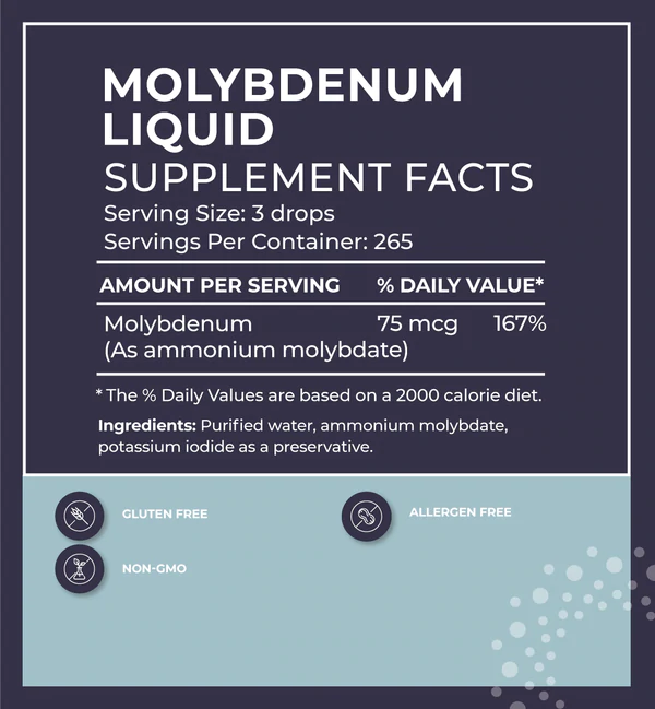 (7) Molybdenum Liquid Mineral