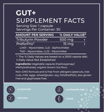 BodyBio Gut+ supplement facts