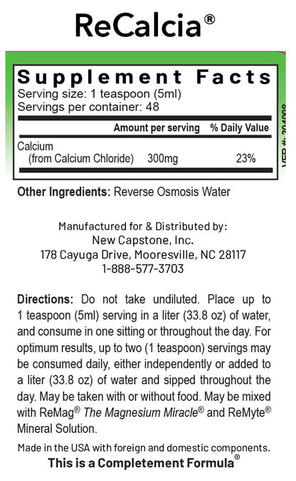 ReCalcia® Liquid Calcium