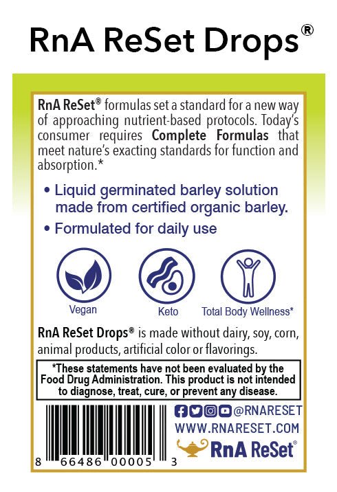 RnA ReSet Drops® - RnA ReSet - B. Health Shop