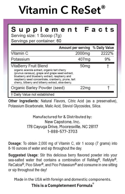 Vitamin C ReSet® Powder